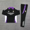 Real Madrid Chandal Entrenamiento Negro Morado 24-25