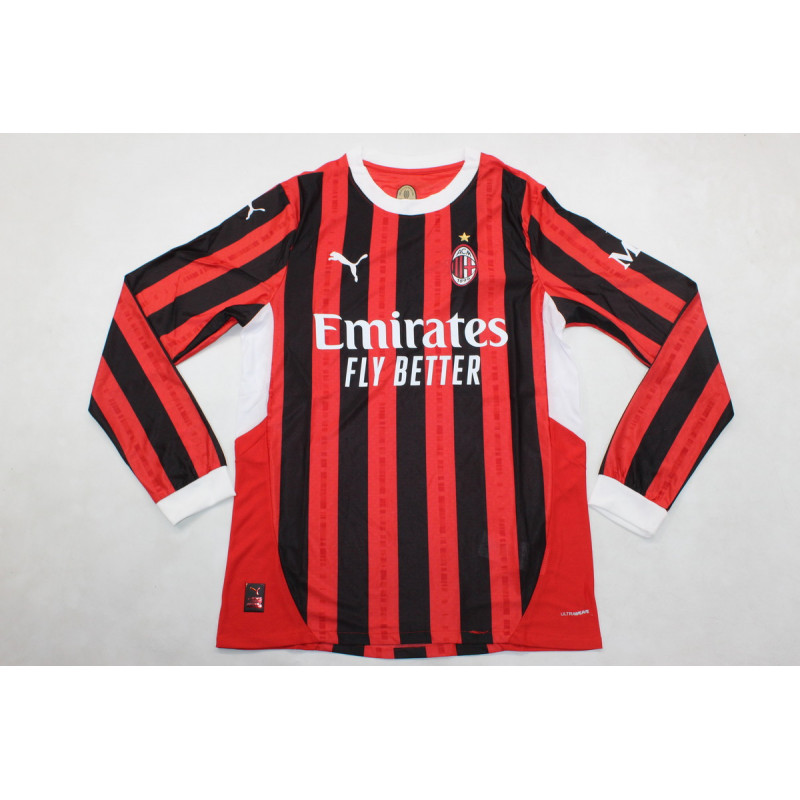 Milan Player Version Manga Larga Local 24-25