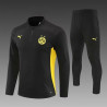 Chandal Niño Borussia Dortmund Negro 24-25