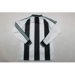 Newcastle United Manga Larga Estilo Retro