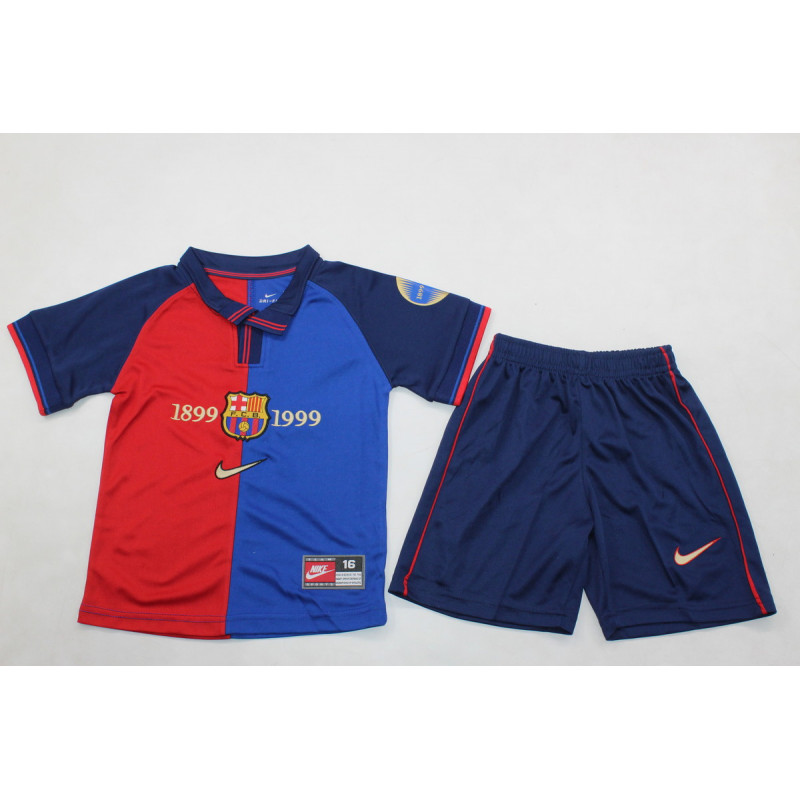 Barcelona Retro KIT NIÑO Local 99-00