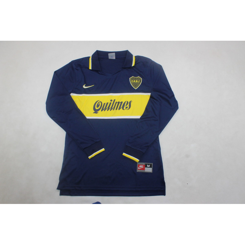 Boca Juniors Retro Manga Larga Local 96-97