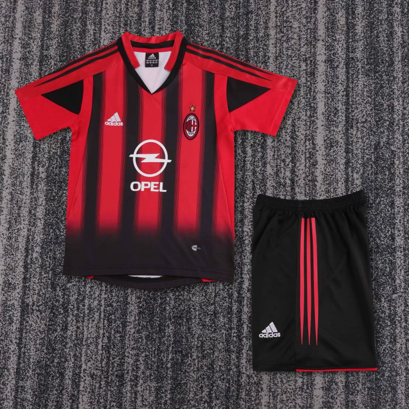 Milan Retro KIT NIÑO Local 04-05