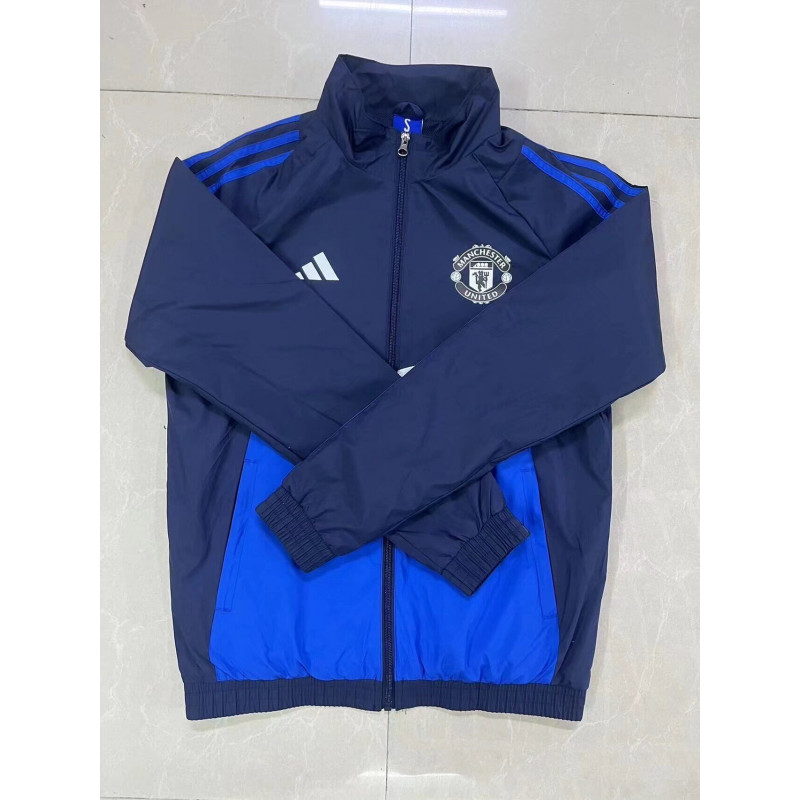 Manchester United Cortavientos Azul Oscuro