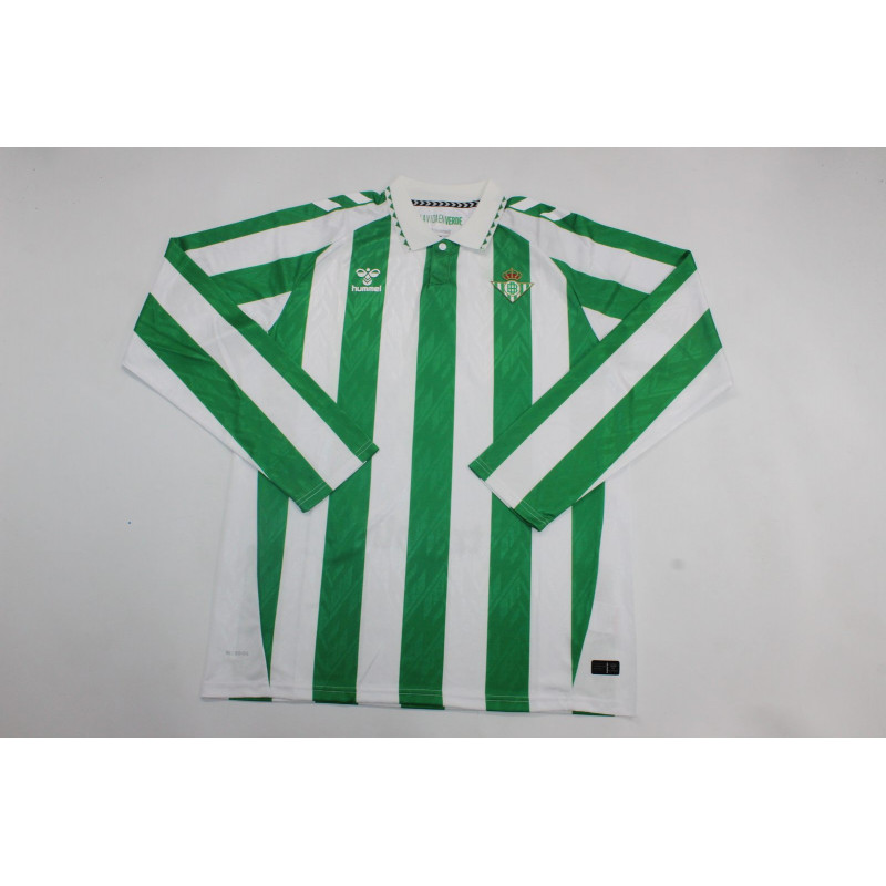 Real Betis Local Manga Larga Sin Sponsor 24-25