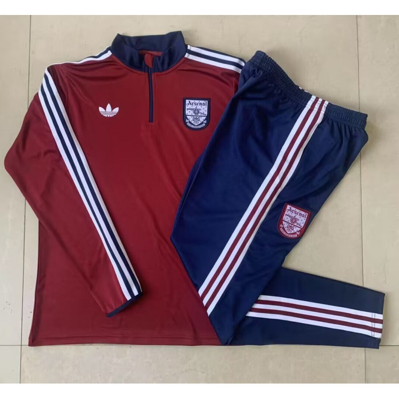 Arsenal Chandal Entrenamiento Retro Azul Oscuro