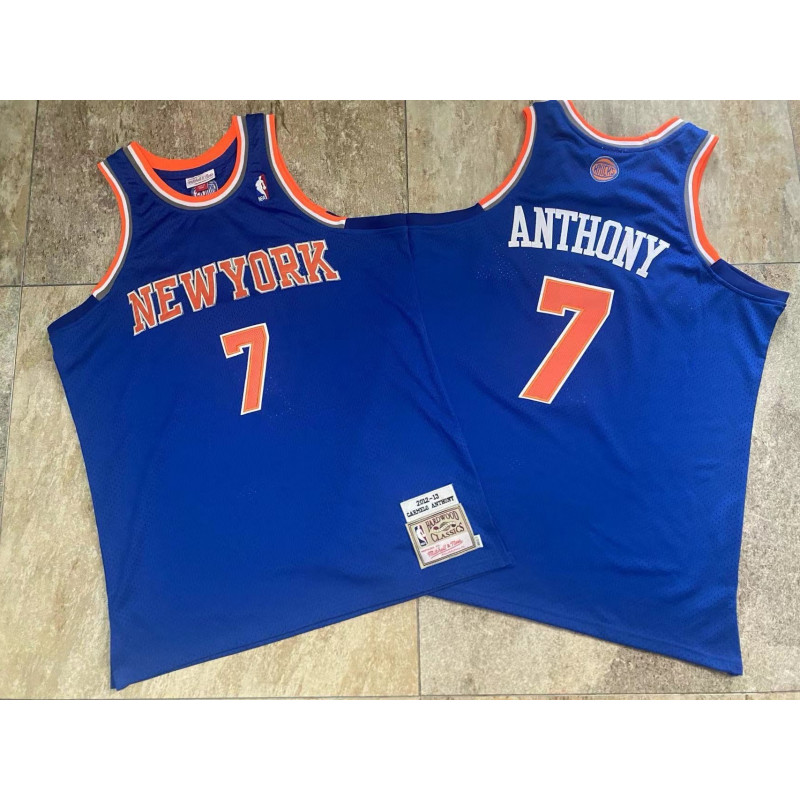NBA Knicks RETRO Carmelo Anthony 7 2012-2013 version