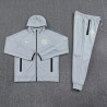 Barcelona Chandal Gris Con Capucha 2025