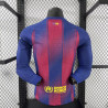 Barcelona Player Version Manga Larga SIN SPONSOR 25-26