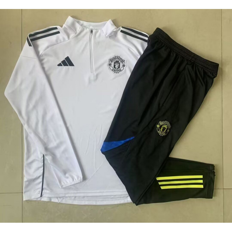 Manchester United Chandal Entrenamiento Blanco 25-26