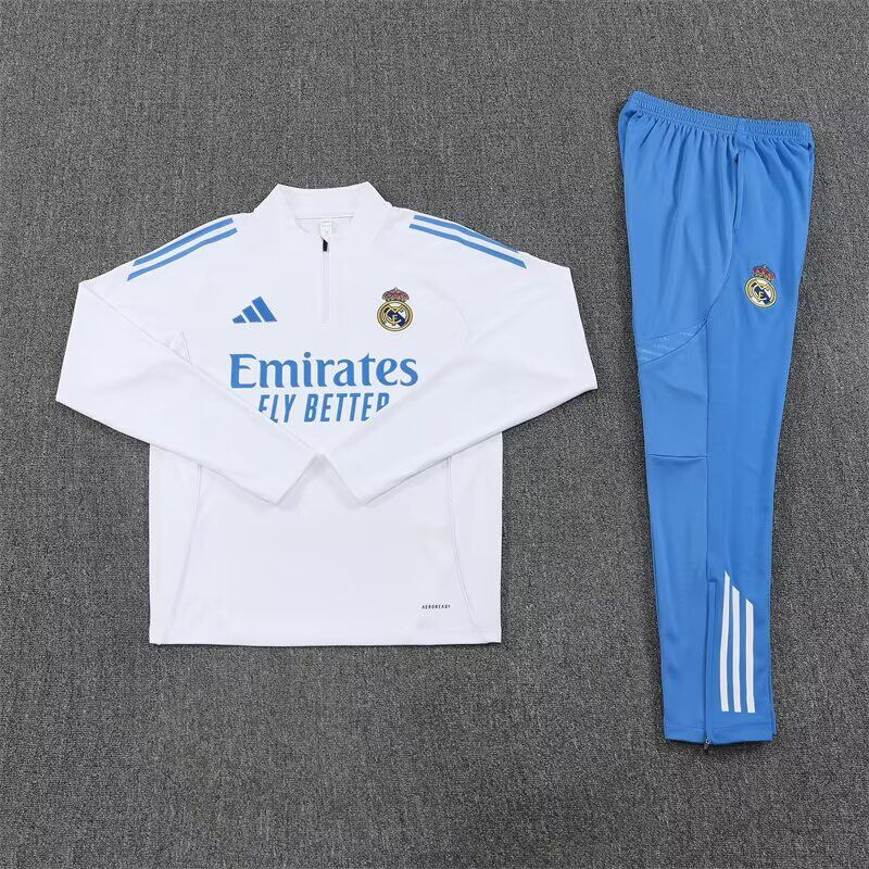 Real Madrid Chandal Entrenamiento Blanco Azul 25-26