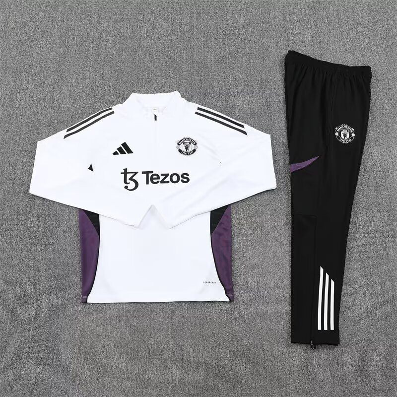 Manchester United Chandal Entrenamiento Blanco 25-26