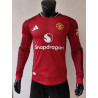 Manchester United Player Version Manga Larga Local 25-26