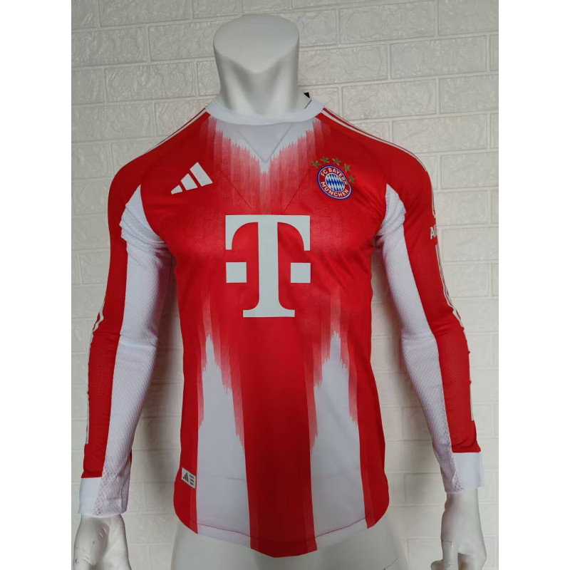 Bayern Munich Player Version Manga Larga Local 25-26