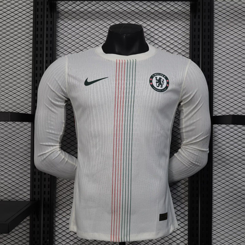 Chelsea Player Version Manga Larga Visitante 25-26