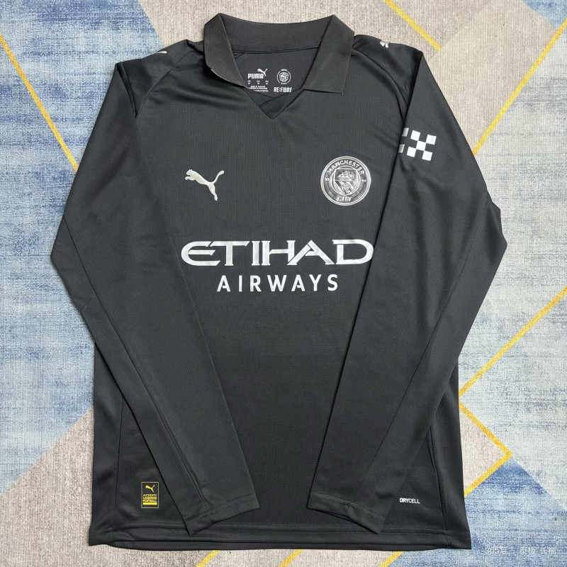 Manchester City Manga Larga Visitante 25-26