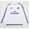 Sudadera Retro Real Madrid Blanca 15-16