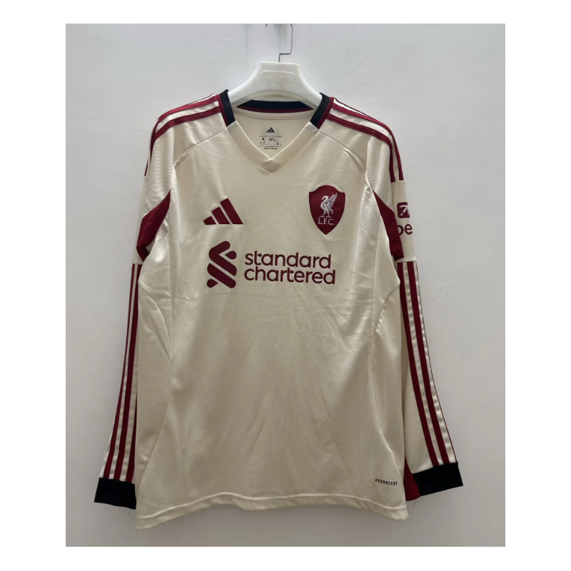 Liverpool Manga Larga Visitante 25-26