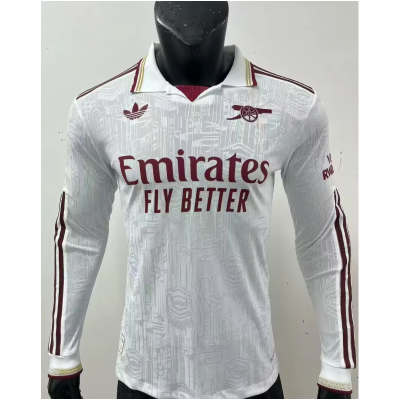 Arsenal Manga Larga Player Version Tercera 25-26
