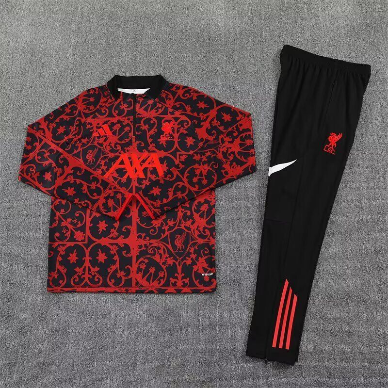 Liverpool Chandal Entrenamiento Rojo Negro 25-26