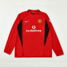 Manchester United Sudadera Retro Roja 02-03