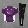 Manchester United Chandal Entrenamiento Morado Negro 25-26