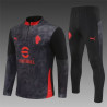 Chandal Niño Entrenamiento Milan Negro 25-26