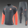 Chandal Niño Entrenamiento Bayern Munich Naranja Gris 25-26