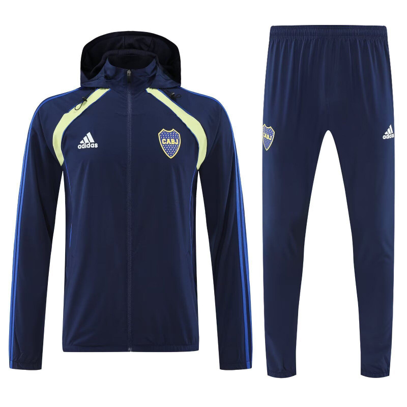 Boca Juniors Chandal Con Capucha Azul Oscuro 25-26