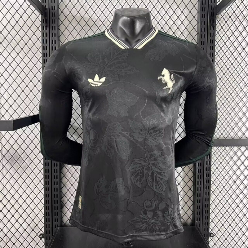 Juventus Manga Larga Player Version Tercera Sin Sponsor 25-26