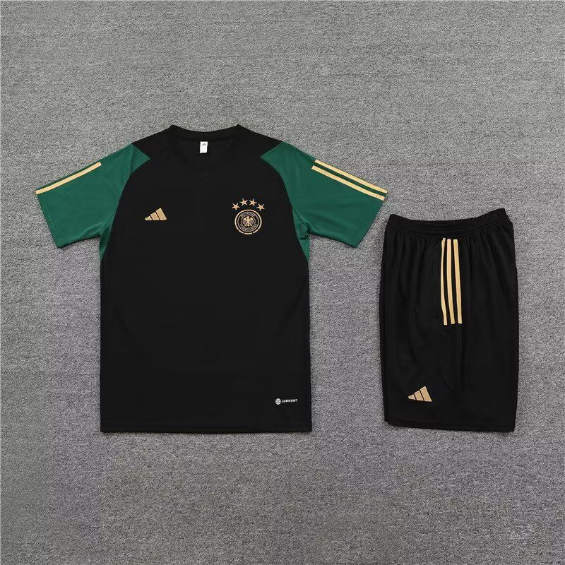 Kit Entrenamiento Alemania Negro-Verde