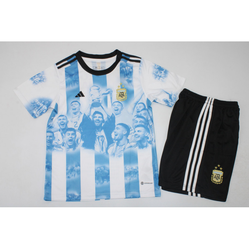 Argentina KIT NIÑO Version Campeones del Mundo 2023