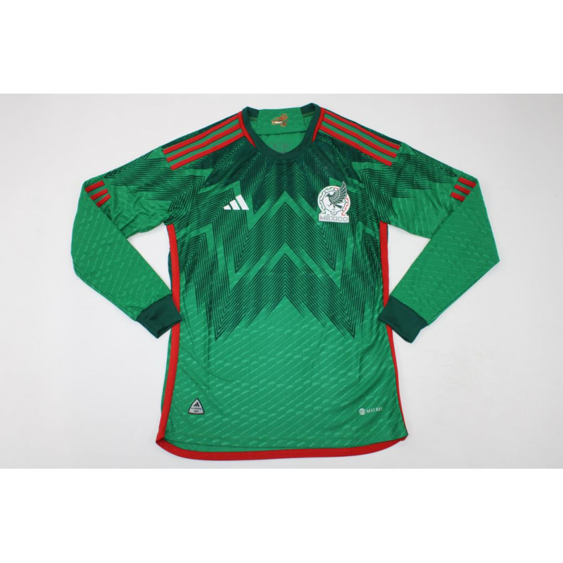 Mexico Player Version Manga Larga Local 2023