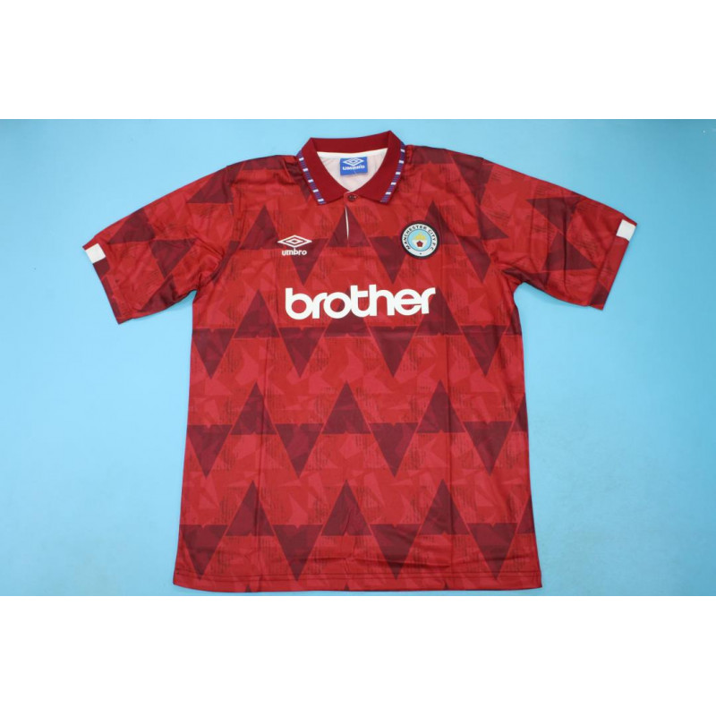 Manchester City Retro Visitante 90-91