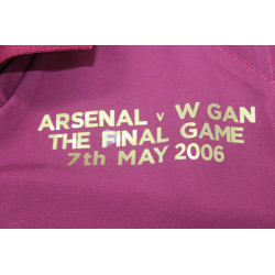 Arsenal Retro Manga Larga Highbury Final Game 05-06