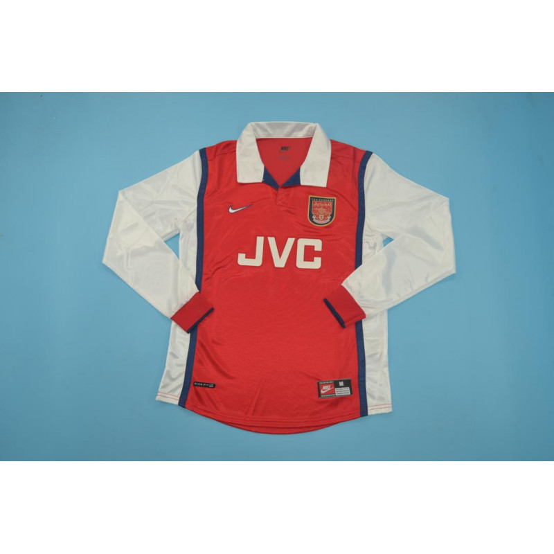 Arsenal Retro Manga Larga Local 98-99