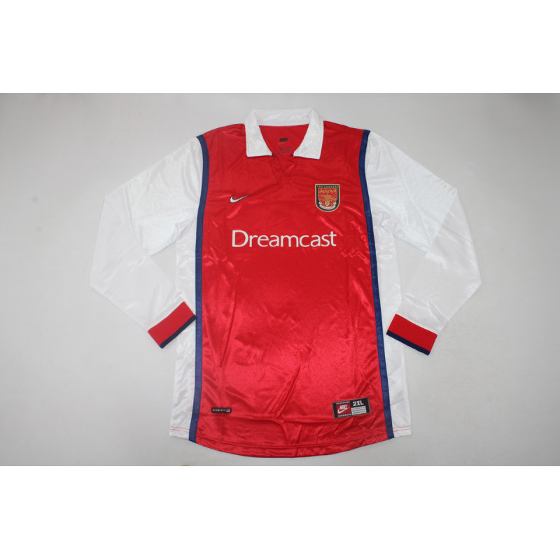 Arsenal Retro Manga Larga Local 99-00