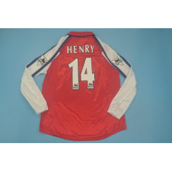 Arsenal Retro Manga Larga Local 00-02